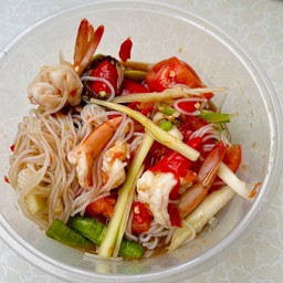 ตำซั่วกุ้งสุก