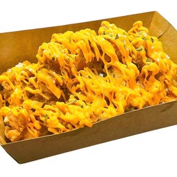 ไก่ไม่มีกระดูก ราดซอสพิซซ่า&ชีส