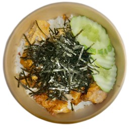 ข้าวหน้าไก่ทอดซอสเทอริยากิ