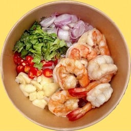 ข้าวขยำกุ้ง