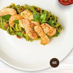 เฟตตูซินี่แซลมอนซอสเพสโต้