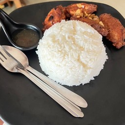 ข้าวไก่ทอด