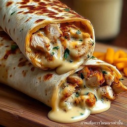 ม้วนทะเลxไก่ชีส (ไก่,ทูน่า,กุ้ง)