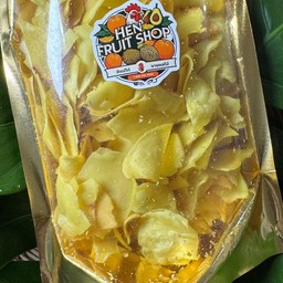 ทุเรียนหมอนทองทอดเกรดพรีเมี่ยม แผ่นสวยงามขนาด 200 กรัม กรอบอร่อยทานแล้วติดใจ   ราคา 399