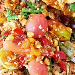 ส้มตำทอด