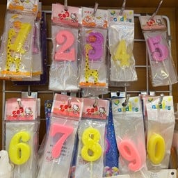 เทียนตัวเลข