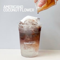 อเมริกาโน่ น้ำช่อดอกมะพร้าว (หวานจากธรรมชาติไม่ใส่น้ำตาลเพิ่ม)