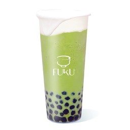 มัทฉะนมสดปั่นครีมชีสไข่มุกบราวน์ชูการ์