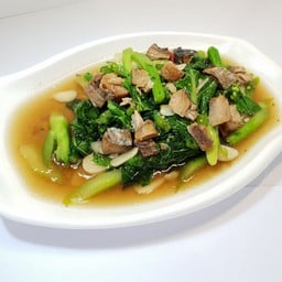 คะน้าปลาเค็ม