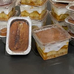 Set เค้กกล้วยหอม+บานอฟฟี่