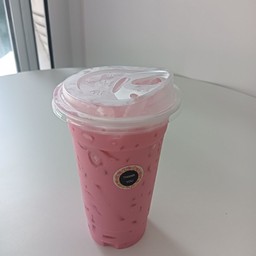 นมชมพูเย็น