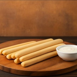 ปังเเท่งจิ้มนมสด