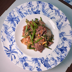 สุกี้แห้งเนื้อวากิวออสเตรเลีย