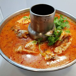 ต้มยำเนื้แปลากระพง