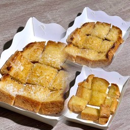 ปังปิ้ง เนย นม น้ำตาล