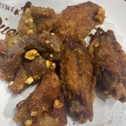 ข้าวหมูทอด @ริมนา