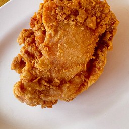 ไก่ทอดสับกร๊อบกรอบ2ชิ้น