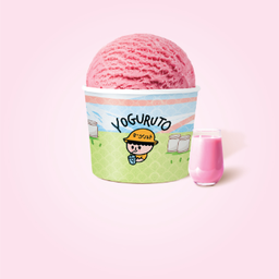 ไอศกรีม นมชมพู