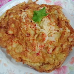 ข้าว ไข่เจียวกุ้ง