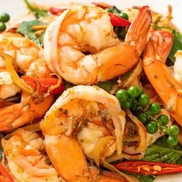 ผัดฉ่ากุ้ง