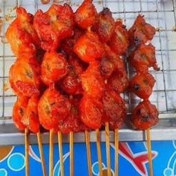 ตูดไก่ย่างคลุกฝุ่น