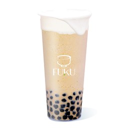 ชานมปั่นครีมชีสไข่มุกบราวน์ชูการ์