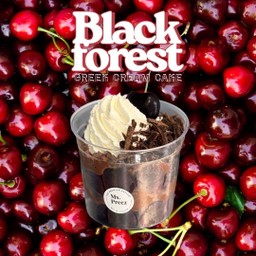 กรีกครีมเค้ก แบล็คฟอเรส