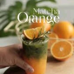 Matcha Orange Juice