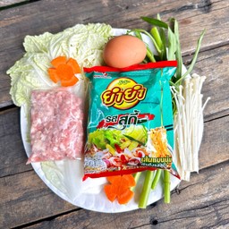 ชุดยำยำรสสุกี้ทะเล