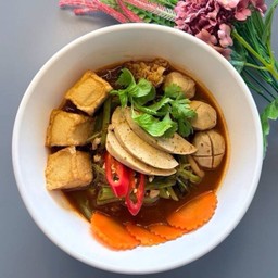 สุกี้หม่าล่าเจ Vegan Mala Sukiyaki