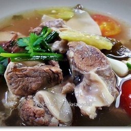 ต้มแซ่บหมูตุ๋น (ถ้วย)•