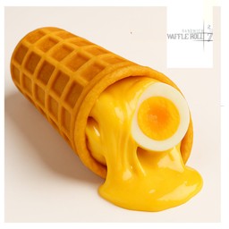 แซนวิชวาฟเฟิลโรลไส้ดับเบิ้ลชีส