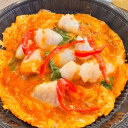 ข้าวไข่ข้นผงกะหรี่ปลาดอลลี่