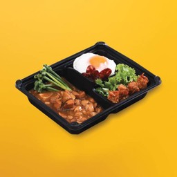 ข้าวหน้าไก่ราชวงศ์ไข่ดาว+มินิทานเล่น