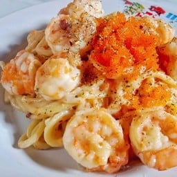 พาสต้าซอสโรเซ่กุ้ง