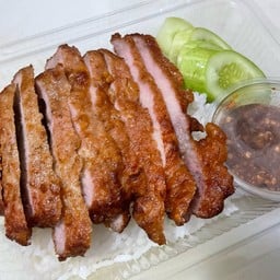 ข้าวหมูทอด