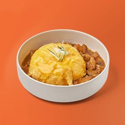 ข้าวไข่ข้นหน้าไก่ราชวงศ์