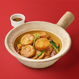 ข้าวอบเต้าหู้หมูแดง