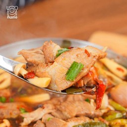 ต้มแช่บ คอหมูย่าง