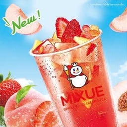 ชาเขียวสตรอว์เบอร์รี่พีช