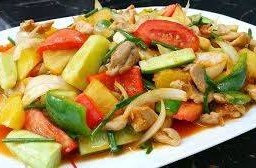 ผัดเปรี้ยวหวานหมู