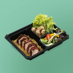 บะหมี่แห้งเป็ดย่าง+มินิสลัด+มินิทานเล่น