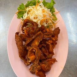 ไส้พะโล้ทอด