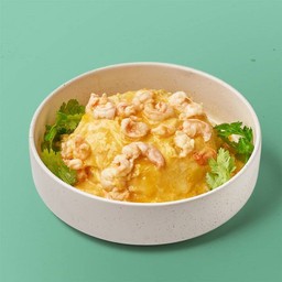 ข้าวไข่ข้นกุ้ง