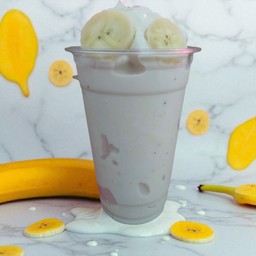 กล้วยปั่นนมสด