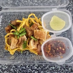 หมี่หวานหมูกรอบ