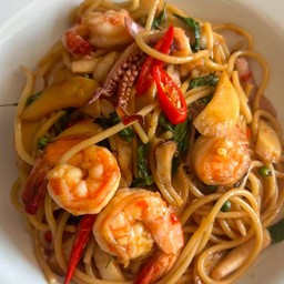 R12 สปาเก็ตตี้ขี้เมากุ้ง