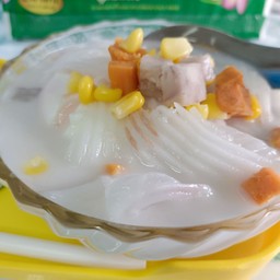 ไข่หวาน ทรงเครื่อง มะพร้าวอ่อน