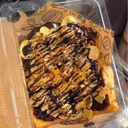 ช็อกโลแลต+คอร์นเฟลก (ท็อปปิ้งซอสช็อกโกแลต)