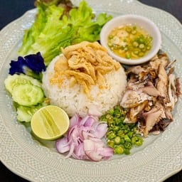 ข้าวพี่ก๊วย : ผัดดอกเกลือ ปลาทู